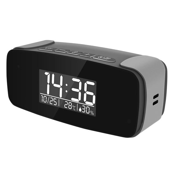 Read more about the article Alarm Clock WiFi Spy Camera | Super Night Vision | Motion Activated Remote Live View | with Audio
