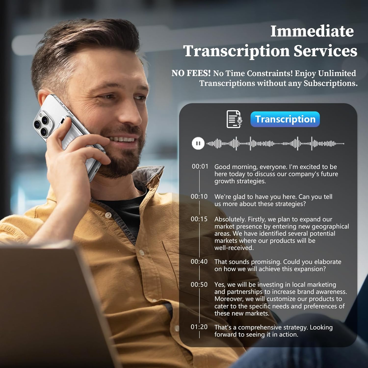 Read more about the article AI Voice Recorder with Transcribe Review