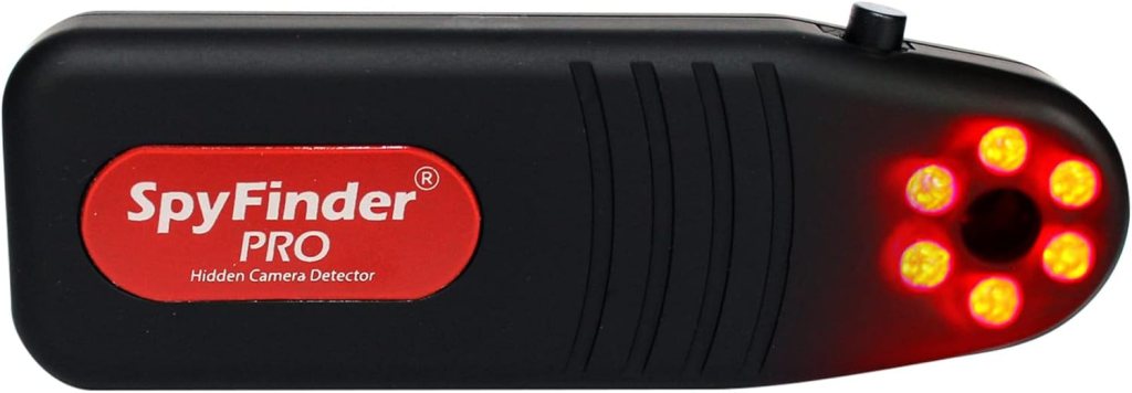 PRO Portable Hidden Camera Detector and Anti-Spy Scanner - Detects Covert Video Devices and Tracking Cameras
