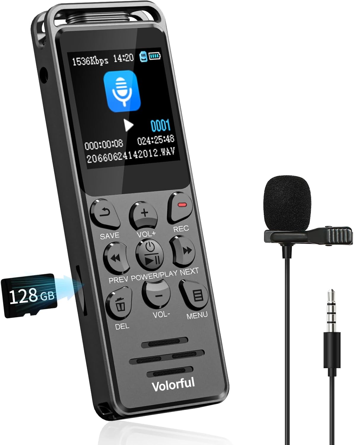 Read more about the article 144GB Digital Voice Recorder Review