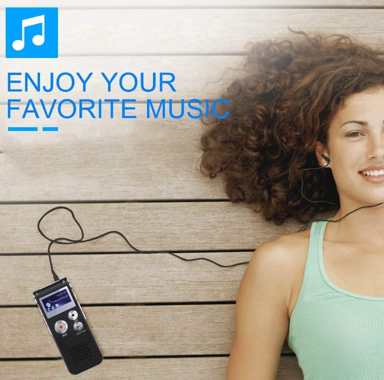 64G(2024 New and Upgraded Edition) Digital Voice Recorder Voice Activated Recorder Mini Voice Recorder Upgraded Small Audio Recorder with MP3USB for Lectures, Meetings, Interviews…… 64G(2024 New and Upgraded Edition) Digital Voice Recorder Voice Activated Recorder Mini Voice Recorder Upgraded Small Audio Recorder with MP3USB for Lectures, Meetings, Interviews……