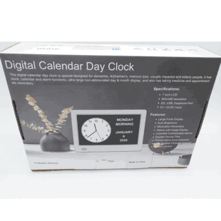 Hidden Spy Camera With Audio Digital Photo Frame/Clock Review