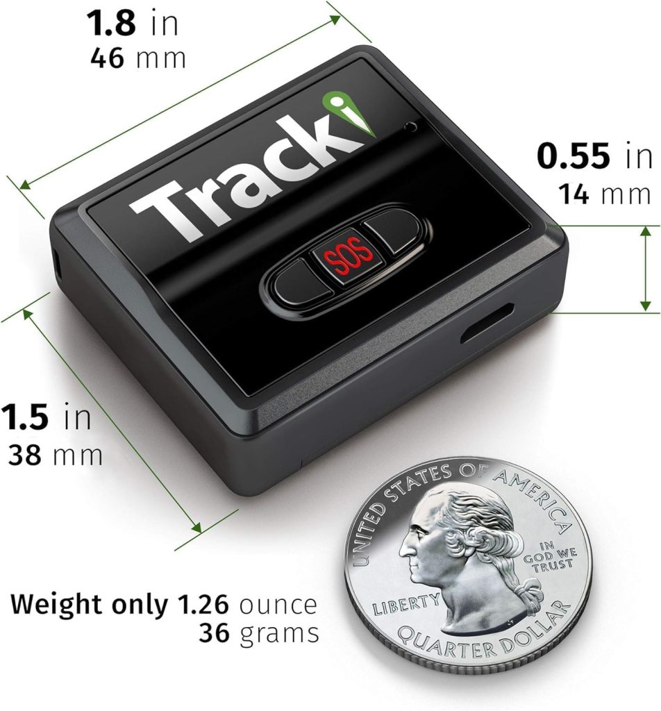 Tracki GPS Tracker for Vehicles No monthly fee, USA Made Tech. 4G LTE Car GPS Tracking Device. Unlimited Distance, US  Worldwide. Small Portable Real time Mini Magnetic. Includes 2 years subscription