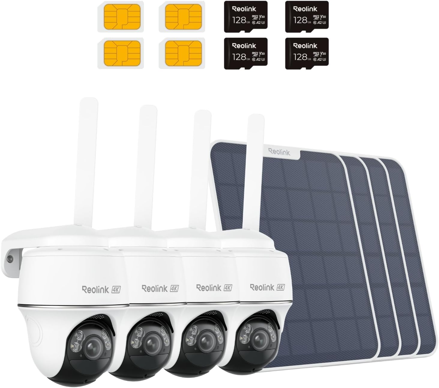 Read more about the article REOLINK Solar Powered Security Cameras 2K 5MP 4G LTE 4Pack review