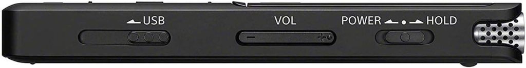 Sony ICD-UX570 Ultra-Compact Digital Voice Recorder Stereo Recording, Noise Cancellation, USB Direct, Long Battery, Easy File Transfer, Expandable Memory, Batteries Included