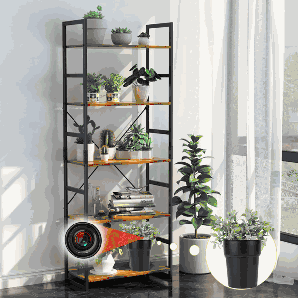 WiFi Hidden Camera w/ Audio Plant/Flower Pot Spy/Nanny Cam Review