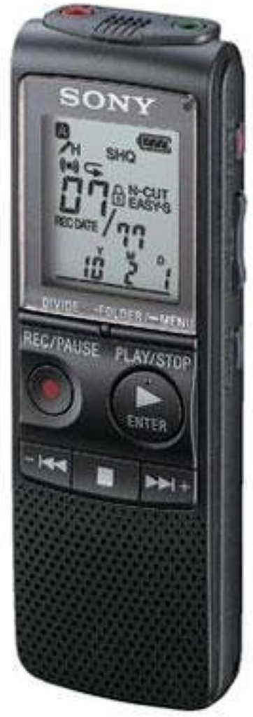 Sony ICD-PX820 Digital Voice Recorder (Black)