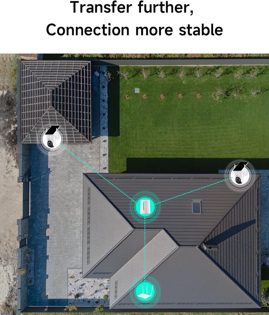 ANRAN Solar Security Cameras Wireless Outdoor, 4MP FHD Home Security System Battery Powered, 4-Cam Kit with Integrated Solar Panel, Forever Power, Spotlight, Expandable Local Storage, No Monthly Fee ANRAN Solar Security Cameras Wireless Outdoor, 4MP FHD Home Security System Battery Powered, 4-Cam Kit with Integrated Solar Panel, Forever Power, Spotlight, Expandable Local Storage, No Monthly Fee